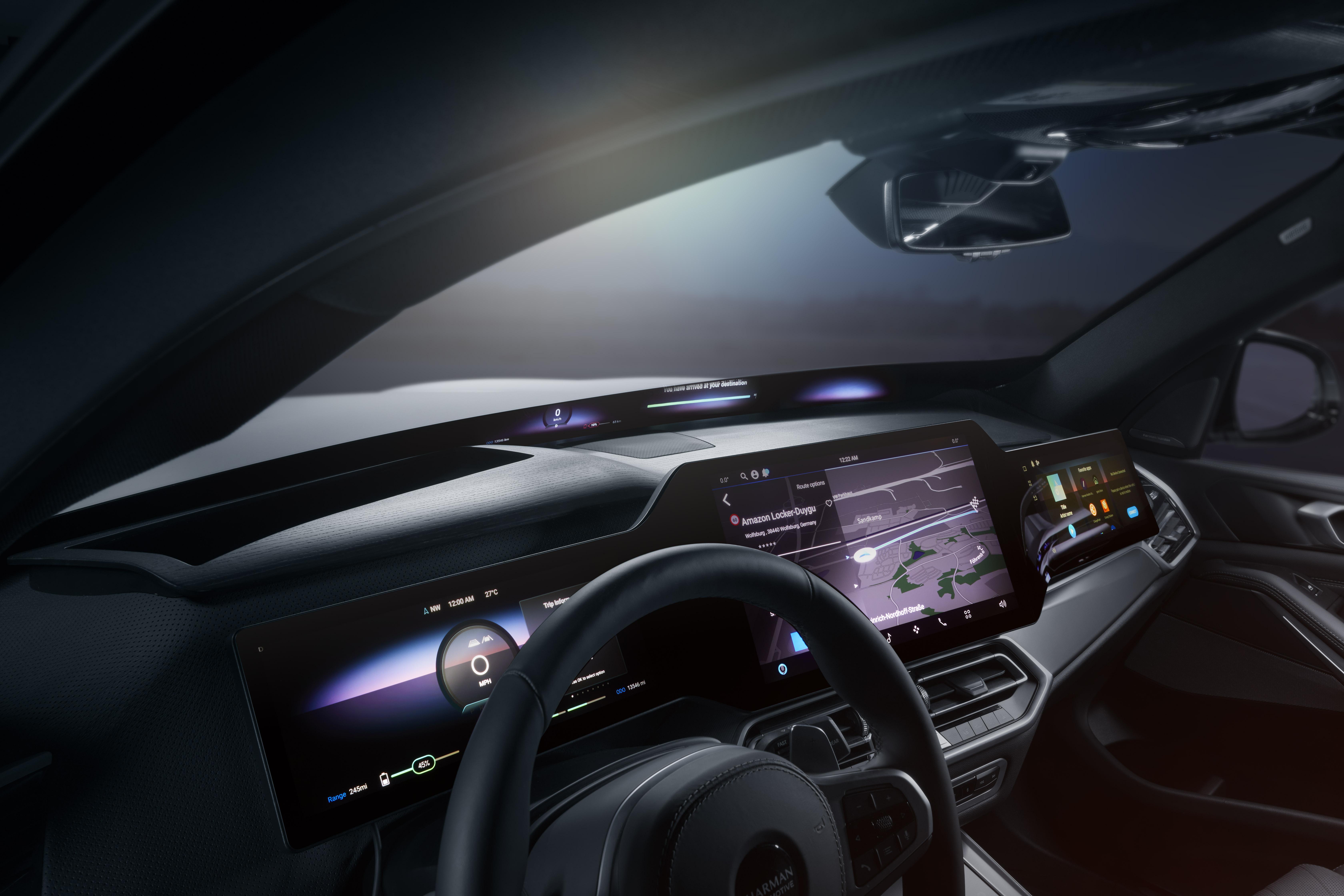 哈曼车载显示屏产品（Ready Display, Ready Vision QVUE）丨哈曼 HARMAN确认申报2024金辑奖·中国汽车新供应链百强